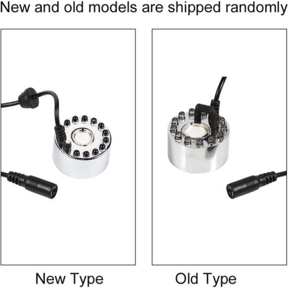 24V Color Changing Ultrasonic Mist Maker Water Fountain Fogger Air Humidifier - Picture 5 of 7